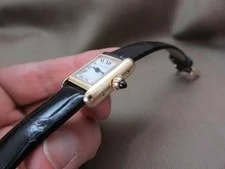 Cartier Mini Tank 4567 18k Gold With Original 4