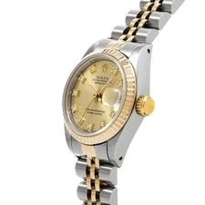 Rolex Datejust 69173G Champagne/diamond 717393 2