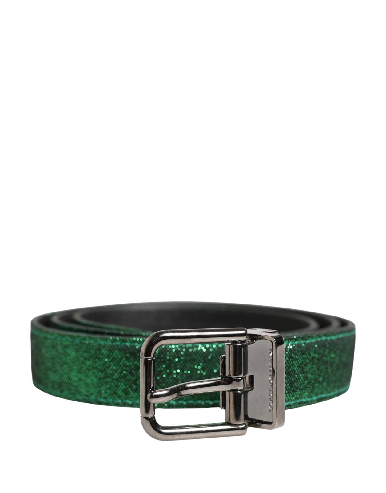 Dolce & Gabbana — Dolce & Gabbana Lurex Metal Buckle Belt — Accessory — resale