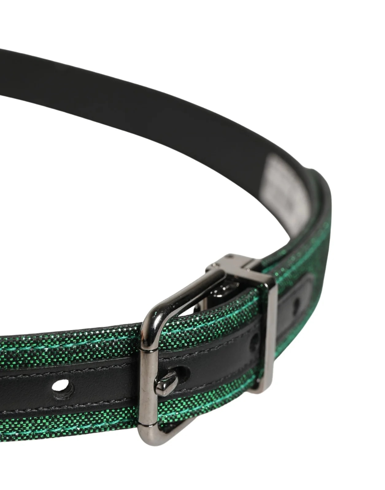 Dolce & Gabbana Lurex Metal Buckle Belt 3