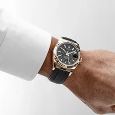 Rolex Sky-Dweller 326238 Yellow Gold Bright Black Dial (2022) 2