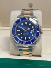 Rolex — Rolex Submariner Bluesy SS/18K Blue Two Tone 116613lb Warranty — Watch — resale