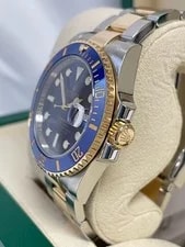 Rolex Submariner Bluesy SS/18K Blue Two Tone 116613lb Warranty 3