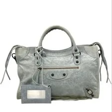 Balenciaga — Balenciaga the City 115748 Distressed Zipper — Handbag — resale
