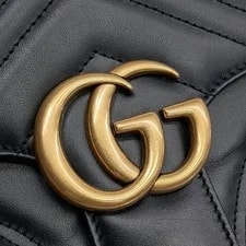 Gucci GG Logo Marmont Matelasse Top Handle 498110 3