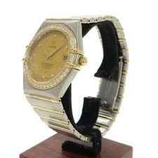 Omega Constellation 1207.15 Yellow Gold Stainless Steel Automatic #SNW197 2