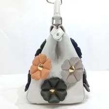 Fendi Peekaboo Floral Motif Mini 2way 3