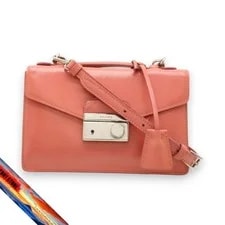 Prada — Prada Bernic 2Way Crossbody Enamel — Handbag — resale