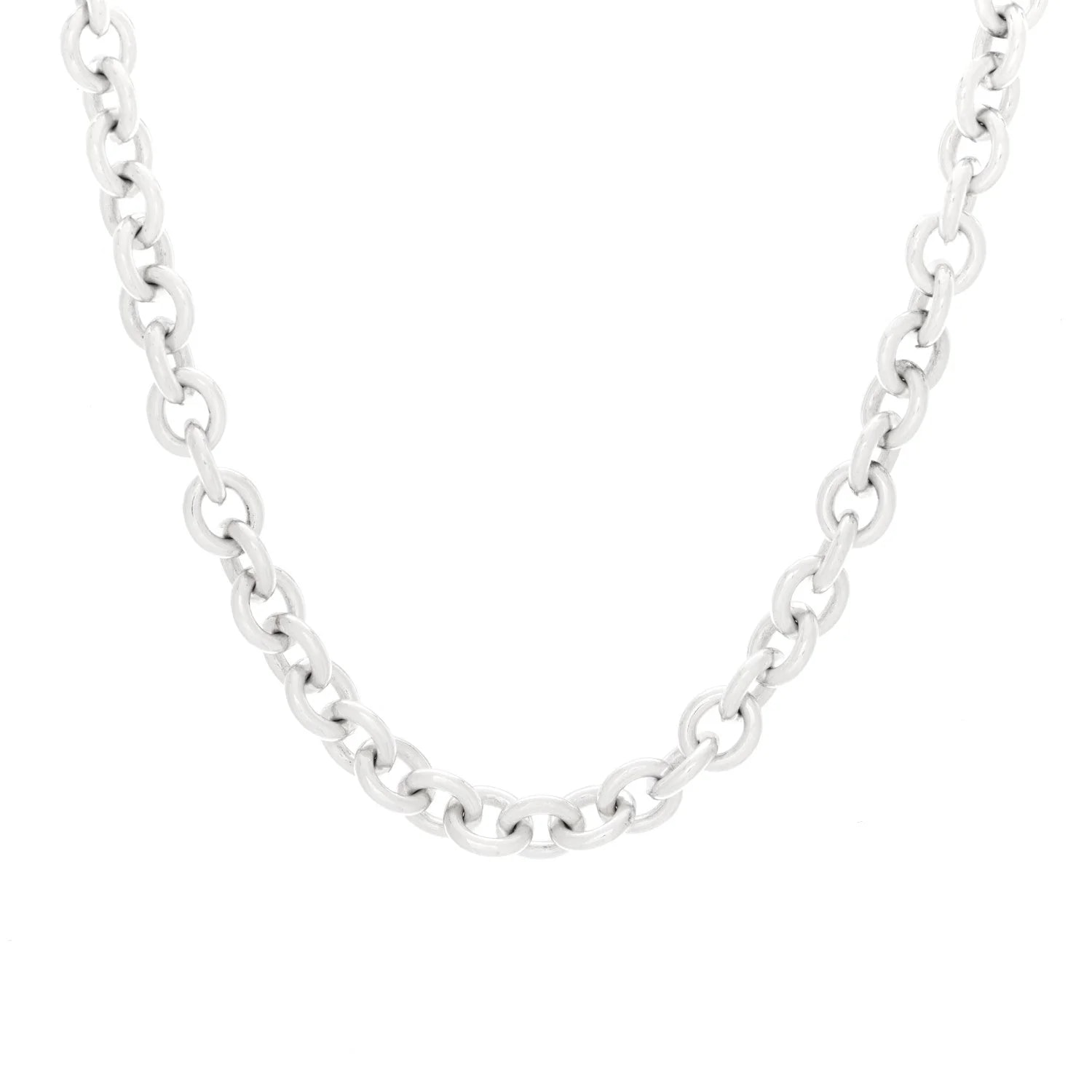 Tiffany & Co. — Return To Tiffany Oval Tag Choker — Jewelry — resale