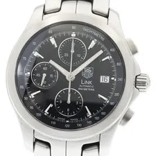 Tag Heuer — TAG Heuer CJF2110 Link Chronograph Date Automatic S 935677 From Japan — Watch — resale