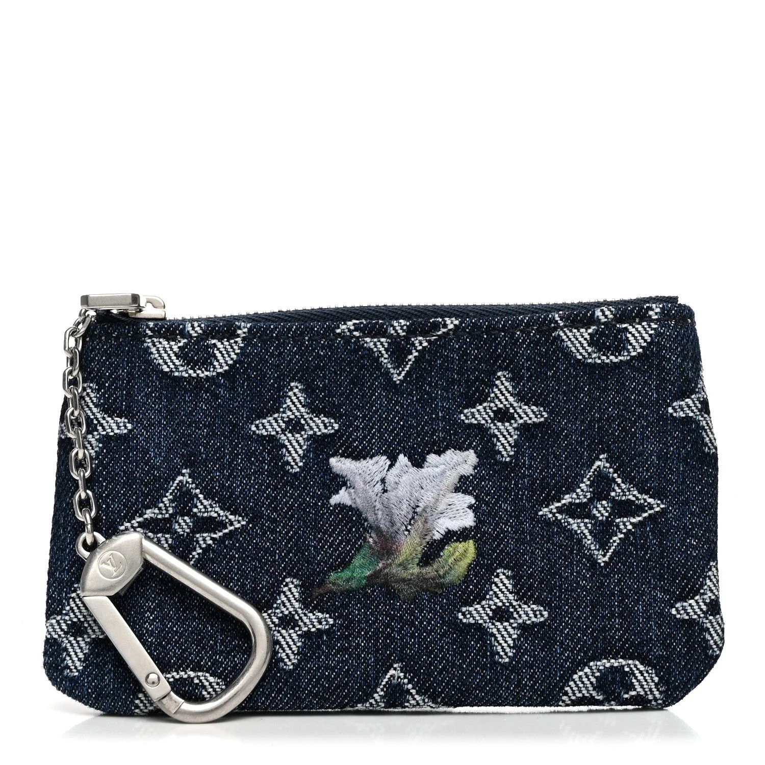Louis Vuitton — Flowers Key Pouch — Accessory — resale