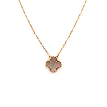 Van Cleef & Arpels — Alhambra 18K Yellow Gold and Mother of Pearl — Jewelry — resale