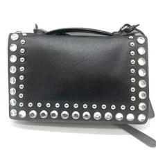 Prada Pochette 2Way Bijou Studs B Use 2