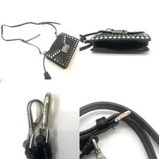 Prada Pochette 2Way Bijou Studs B Use 4
