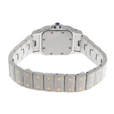 Cartier Santos Galbe SM W20012C4 Ivory Watches Quartz Ginzo 4