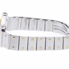 Cartier Santos Octagonal SM 24mm SS Beige #C6424 2