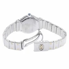 Cartier Santos Octagonal SM 24mm SS Beige #C6424 3