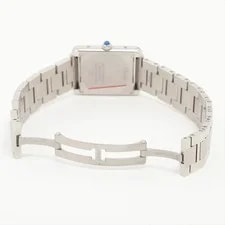 Cartier Tank Solo SM W5200013 SS QZ Silver-Face 4