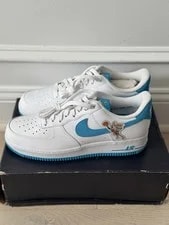 Nike X AIR Force 1 '07 LOW Hare IN University & WhiteMen's 6 W 4