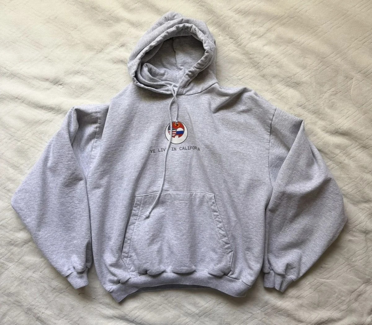 Yeezy — Yeezy ‘Live in California’ Hoodie — streetwear — resale