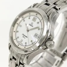 Omega Seamaster 120 Quartz Stainless Steel Navy Dial 2581.20 Working 4