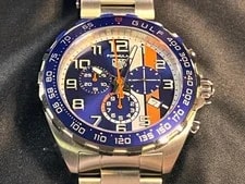 TAG Heuer Formula 1 Gulf Edition Chronograph CAZ101AT.BA0842 Full SET Tags 3
