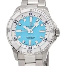 Breitling — Breitling Superocean Automatic 36 A17377211C1A1 36mm Box Papers Blue;White — Watch — resale