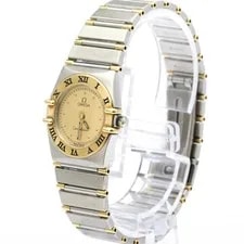 Omega Constellation 18K Gold Steel 795.1080 Polished BF591075 2