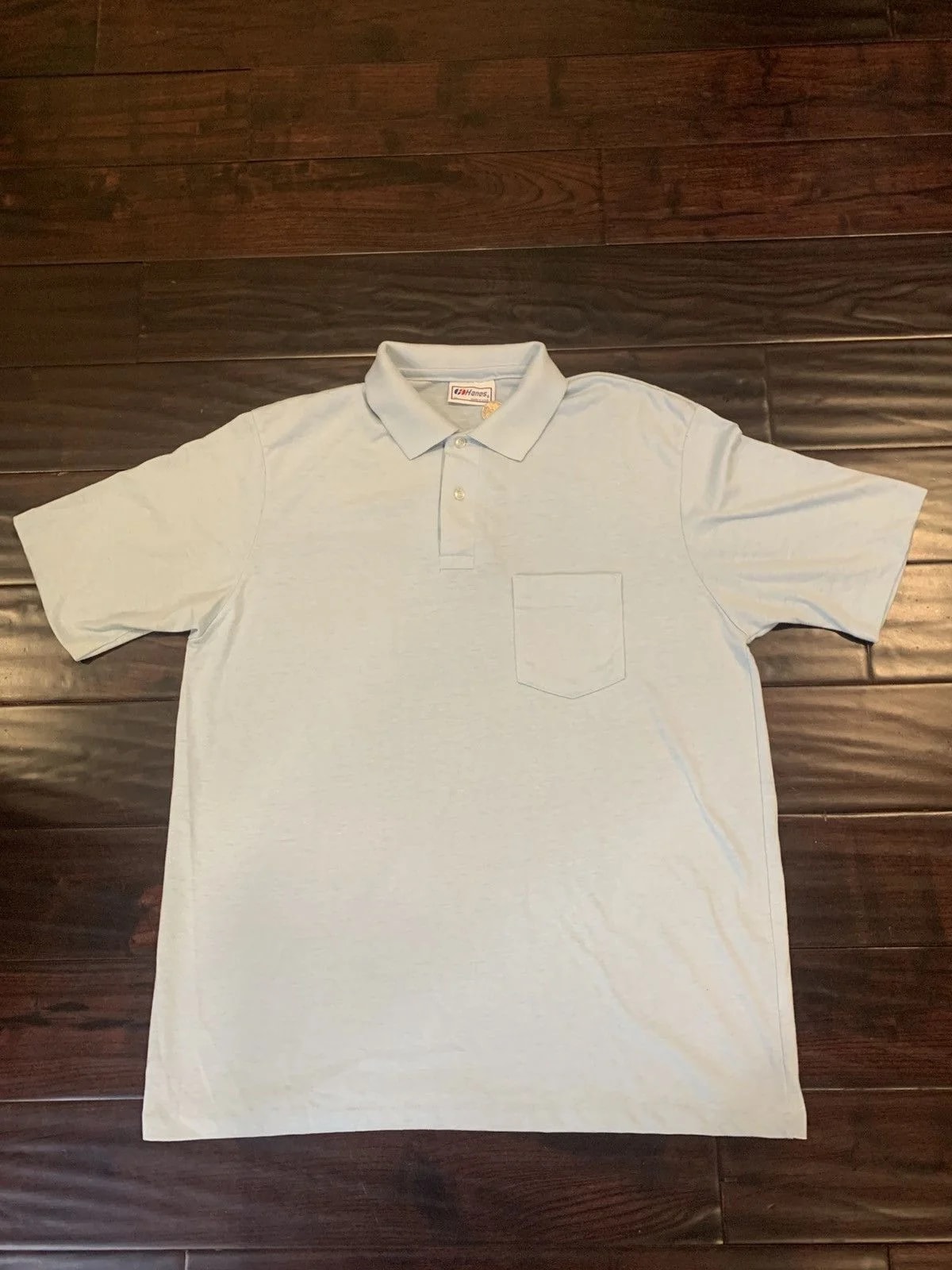 80”s Hanes Polo Button Up — streetwear — resale