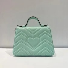 Gucci GG Marmont Mini Matelasse Top Handle Crossbody 3