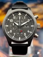 IWC — IWC Pilot Chronograph IW389101 Black Ceramic 44.5mm Box Papers 2023 — Watch — resale