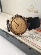 Omega — Omega Constellation Manhattan Ref 196.0360.1 18k Bezel Cal 1379 Box Papers 1996 — Watch — resale
