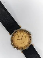 Omega Constellation Manhattan Ref 196.0360.1 18k Bezel Cal 1379 Box Papers 1996 2