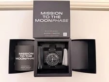 Swatch X Omega — Swatch X Omega Moonswatch Snoopy Black . — Watch — resale