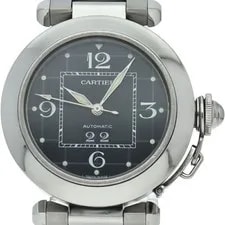 Box Cartier Pasha Big Date W31053M7 SS Black 2