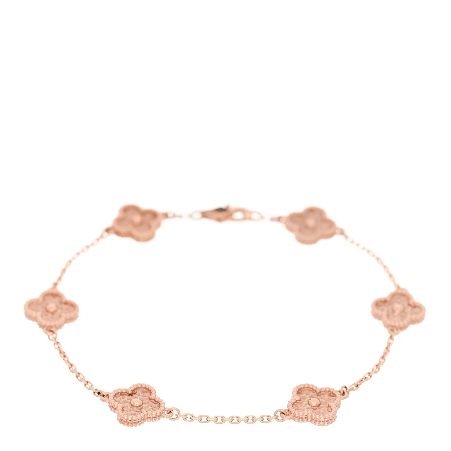 Van Cleef & Arpels — 18K Rose Gold 6 Motifs Sweet Alhambra — Jewelry — resale