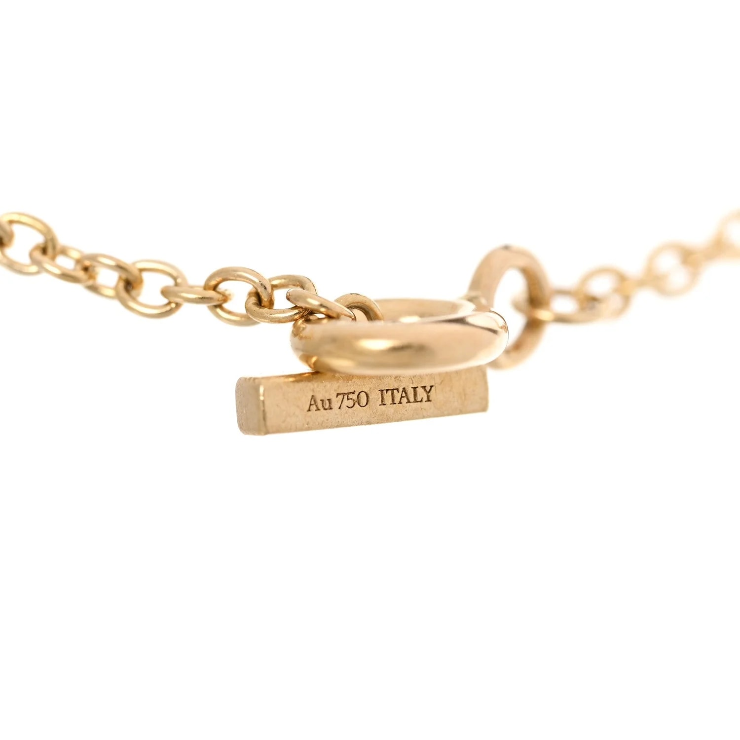 18K Yellow Gold Large T Smile 3