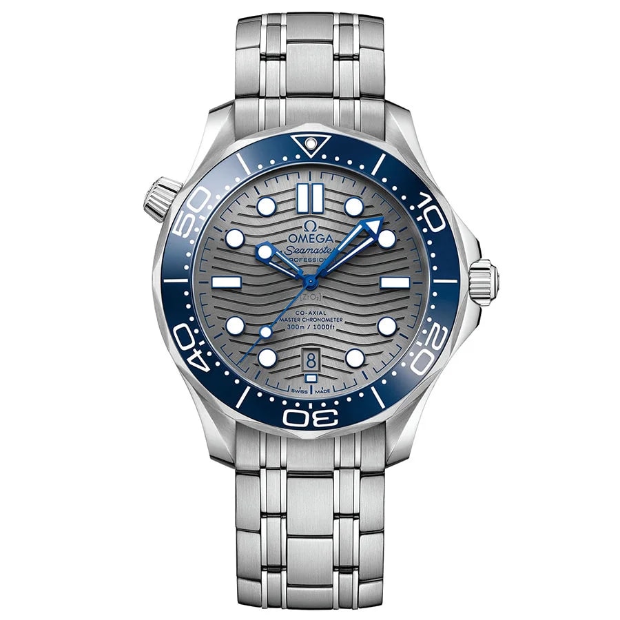 Worldofluxuryus — Omega Seamaster Diver Stainless Steel & Ceramic — Watch — resale