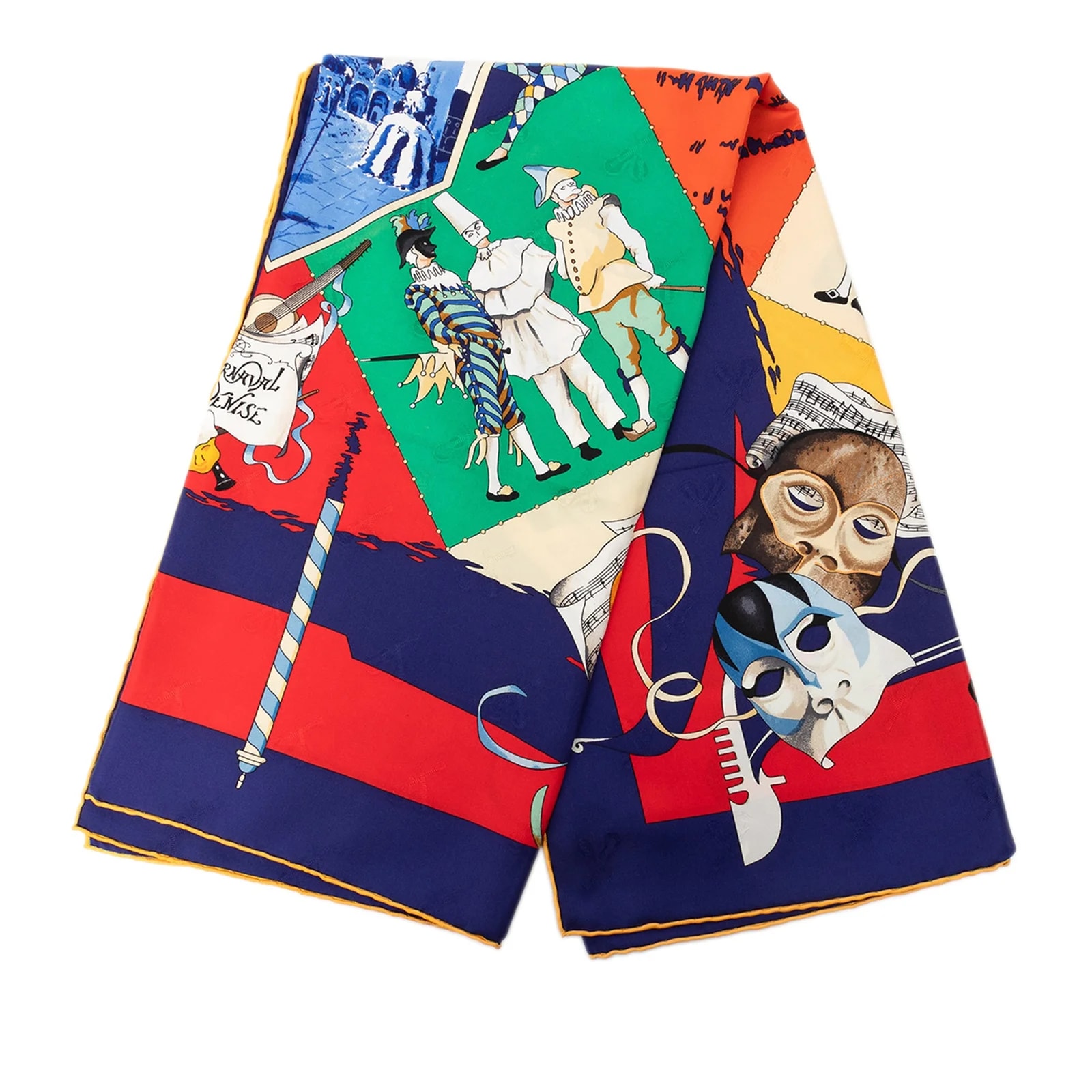 Hermès — Le Carnaval de Venise Scarf 90 — Accessory — resale