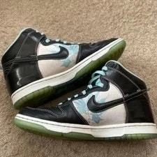 9.5US Nike Dunk Hi Santana 2