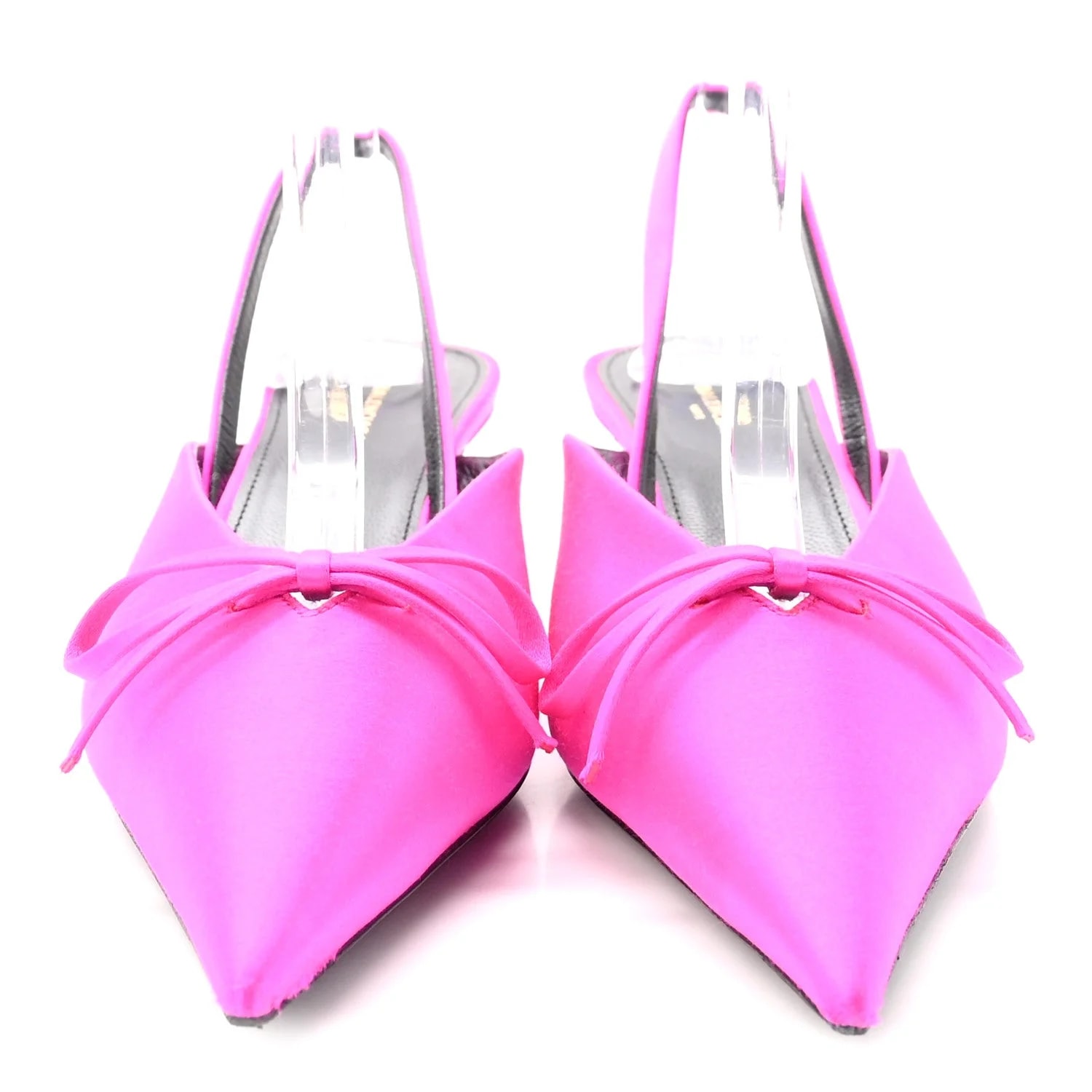 Pointed Toe Knife Slingback 40mm Mules 37.5 3