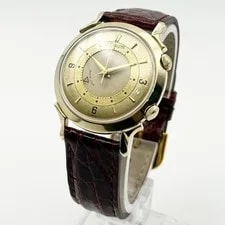 Jaeger-LeCoultre Memovox 35mm 14K Yellow Gold Manual Alarm Service 3