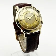 Jaeger-LeCoultre Memovox 35mm 14K Yellow Gold Manual Alarm Service 4