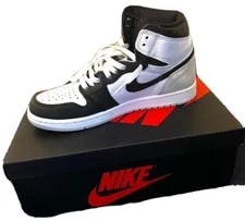 Air Jordan 1 Retro High OG Bleached ’S Size US 8/’s 9.5 555088-108 2