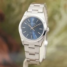 Rolex Air-King 14000 Blue Warranty 1999 Sn/#a 3