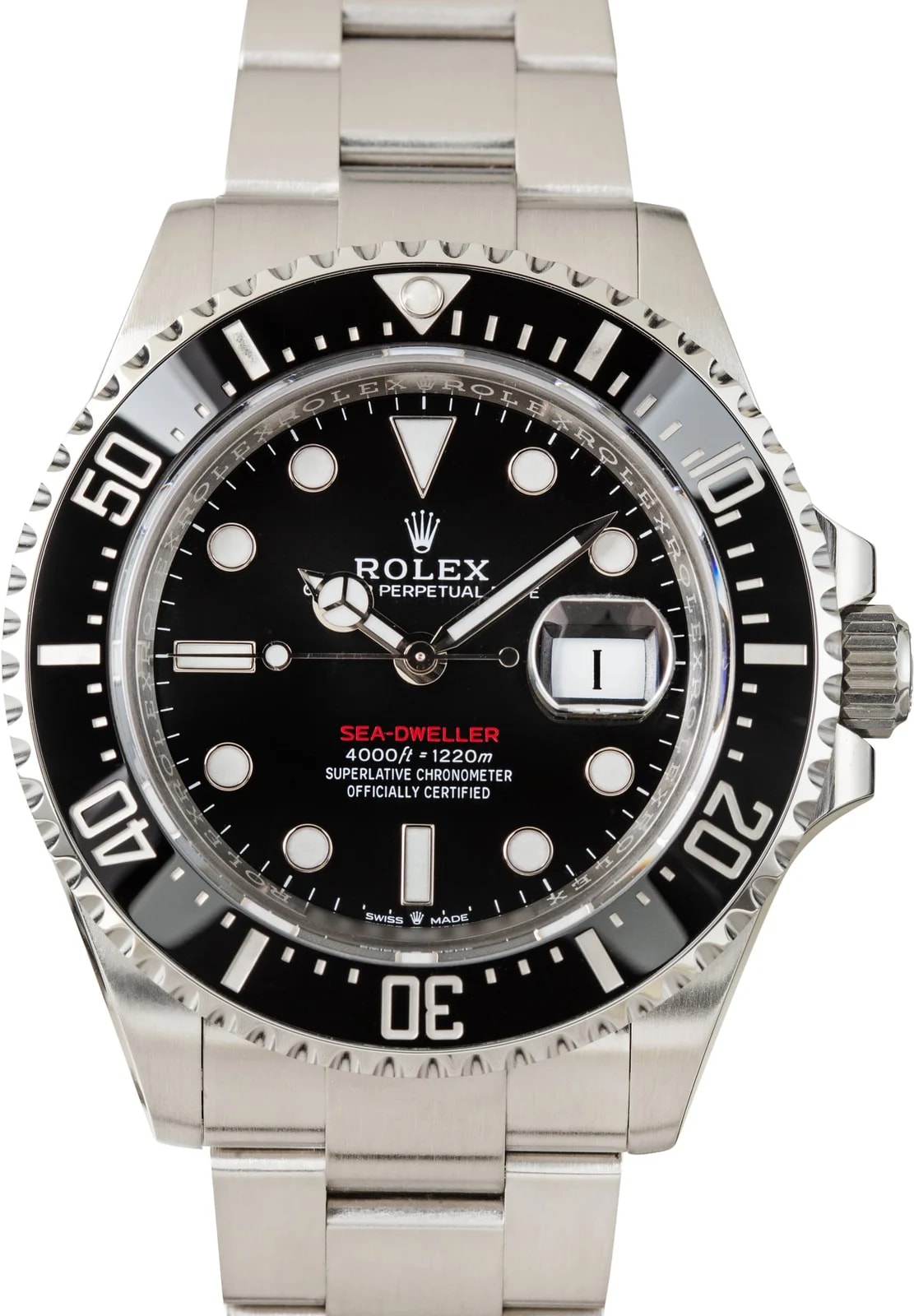 Rolex — Rolex Sea-Dweller 126600 Red Writing Black Dial — Watch — resale