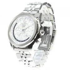Breitling Bentley B05 Unitime AB0521 50mm SS White #C2319 2
