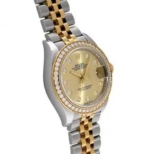 Rolex Datejust 279383RBR 28mm Stainless Steel Champagne #WW550 3