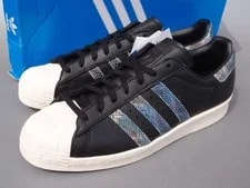 2017 Adidas Originals Superstar 80s Cblack BZ0147 Us10.5 2