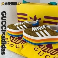 Gucci — Gucci Gazelle Platform Color Italy UK7 US8 — Sneaker — resale